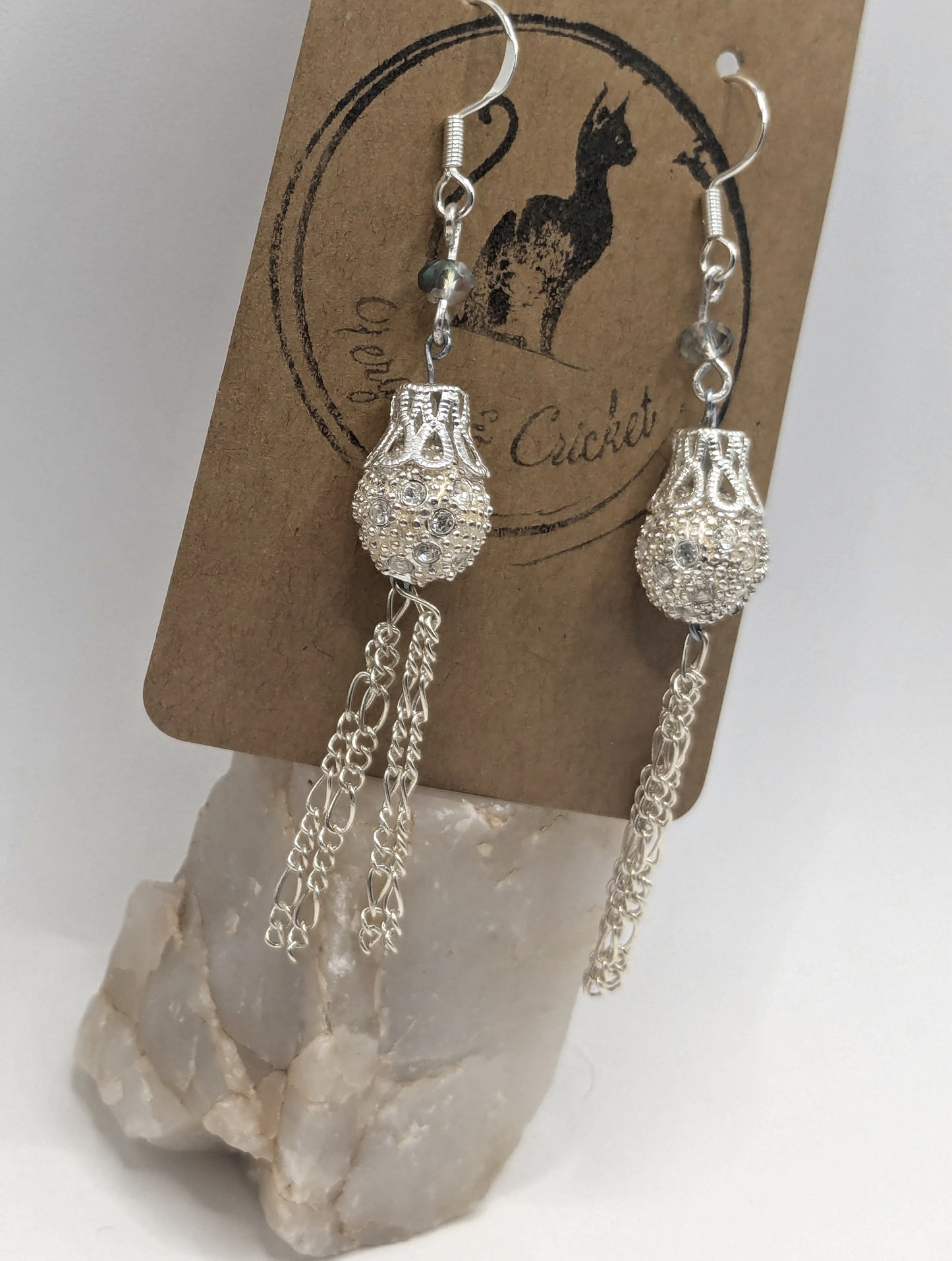 Old Hollywood Glam earrings