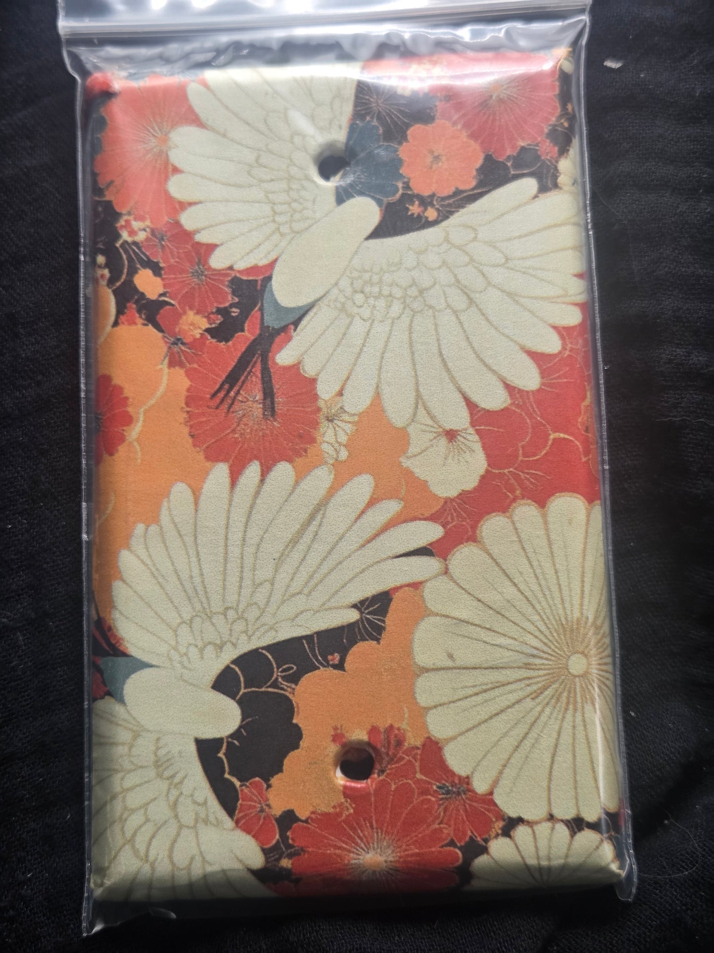 Orange Dove dead outlet cover