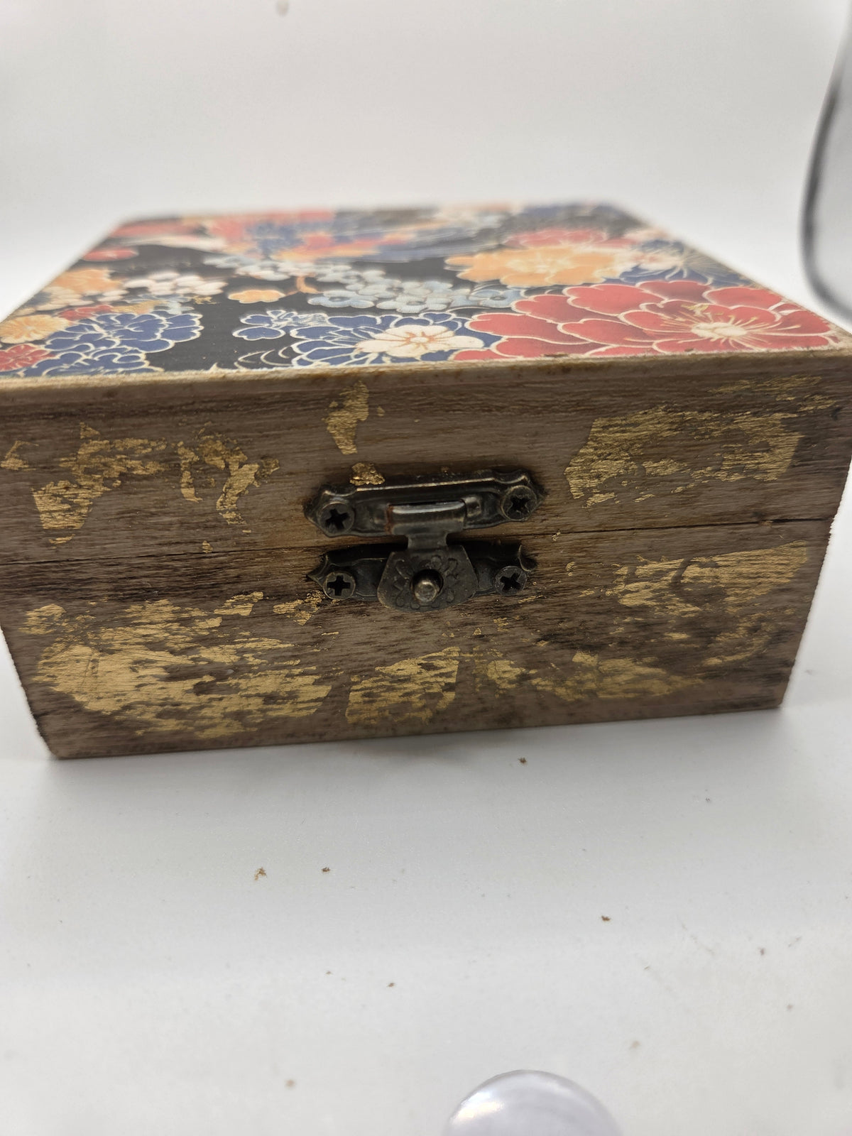 Golden Wings trinket box