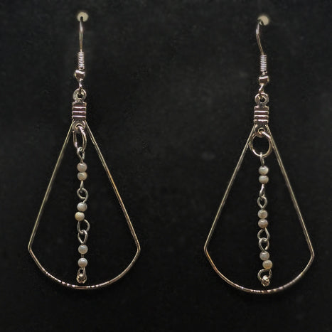 Pearl Tear Drop Earrings