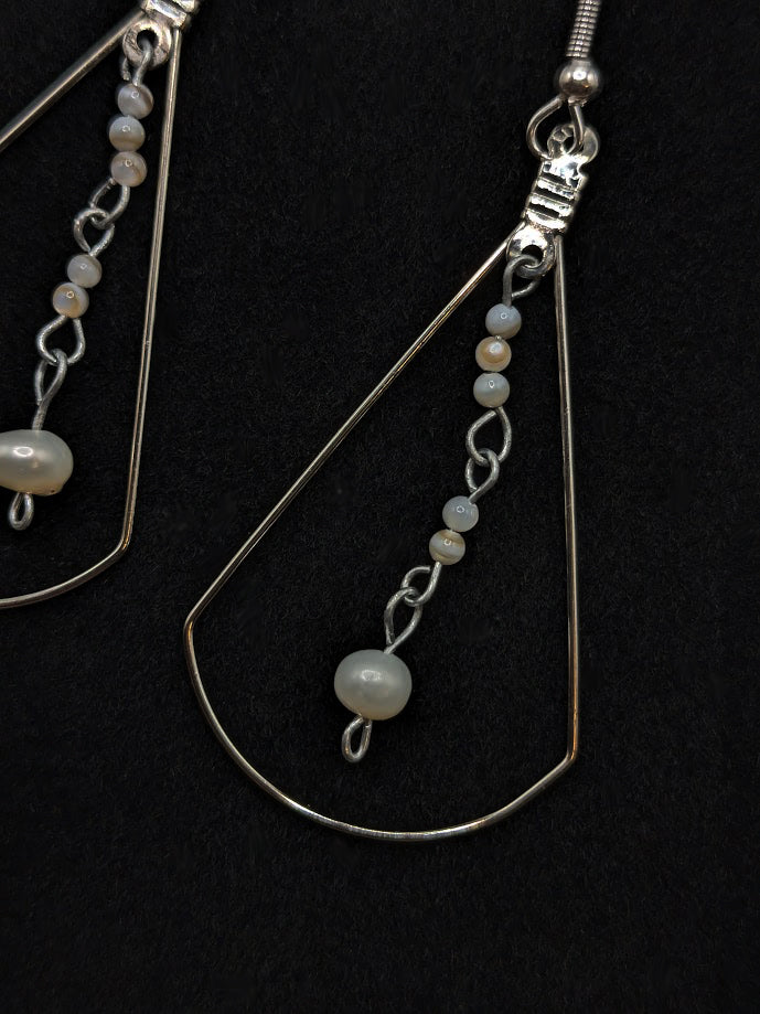 Pearl on Pearl Earrings
