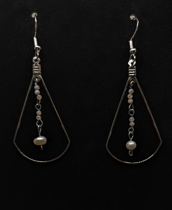 Pearl on Pearl Earrings