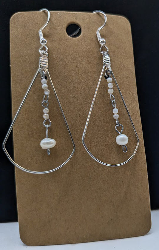 Pearl on Pearl Earrings