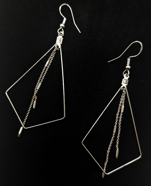 Sterling Silver Dangle Earrings