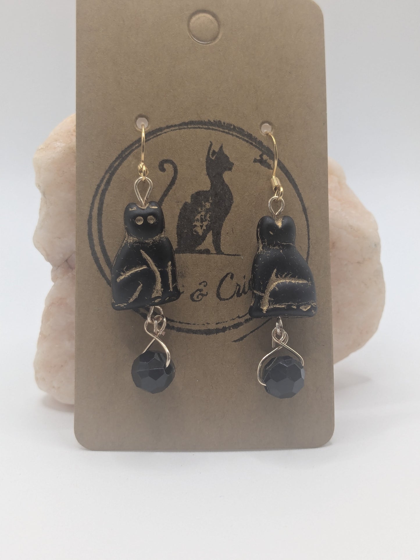 El Gato Negro earrings
