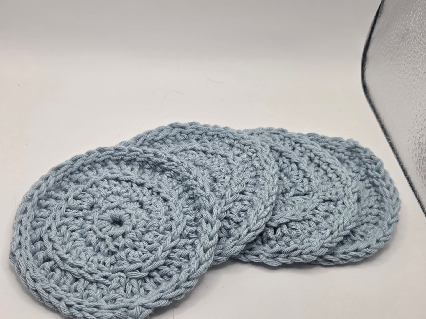 Sky Blue coasters set of 4