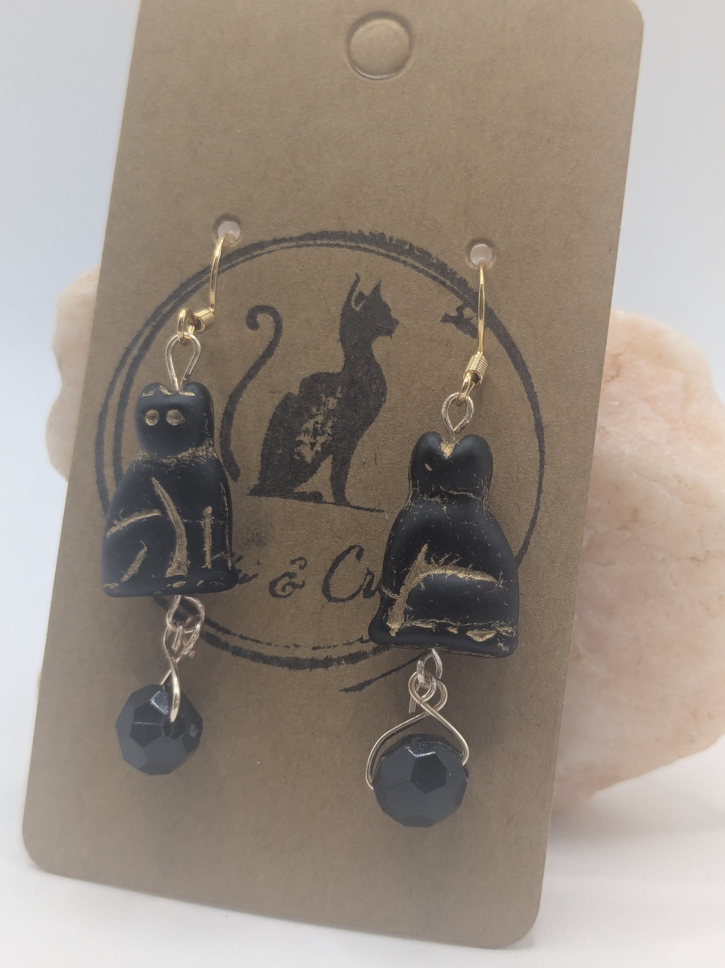 El Gato Negro earrings