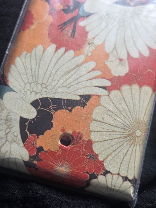 Orange Dove dead outlet cover