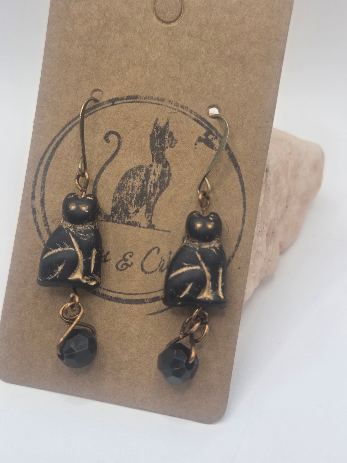 El Gato Negro earrings