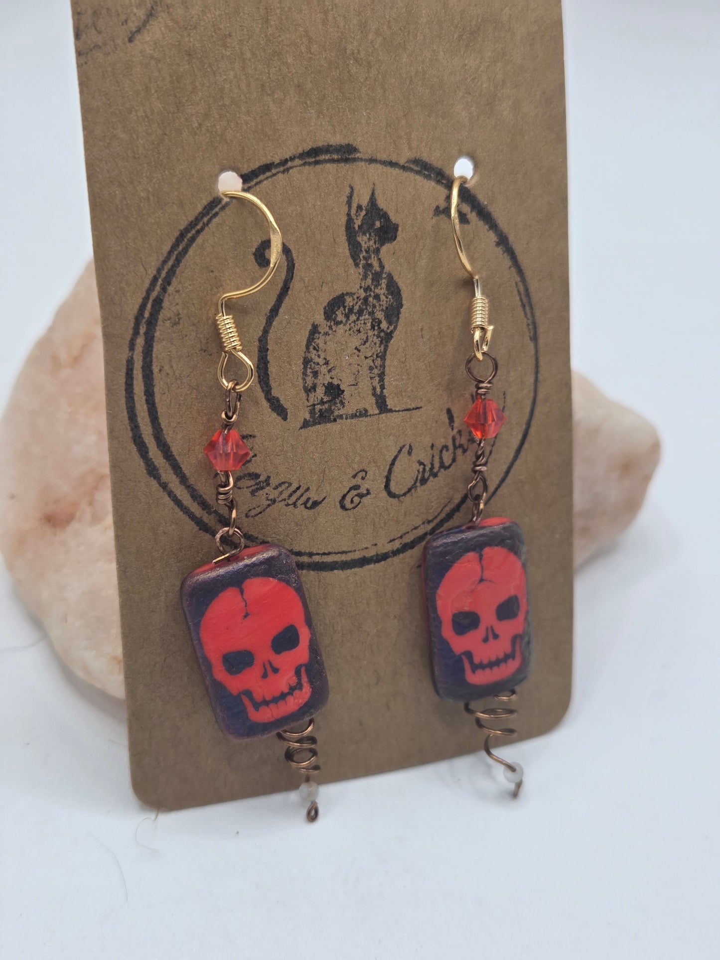 Halloween Skull earrings