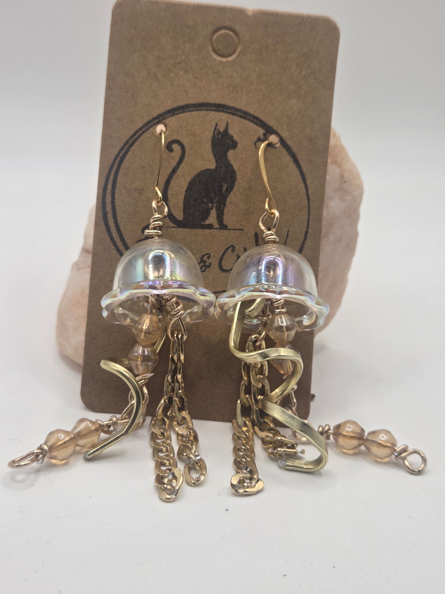 Jelly fish earrings