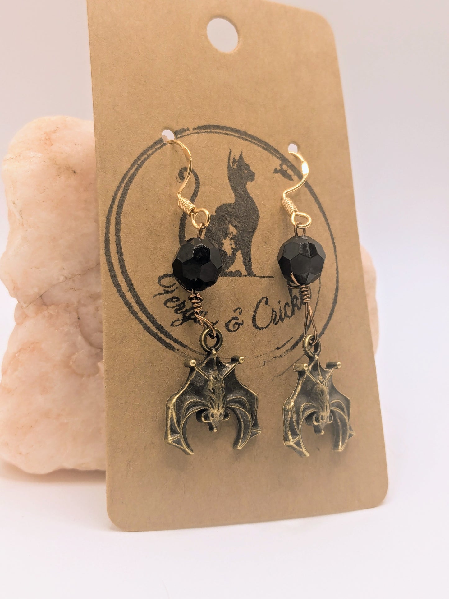 Bat City earrings
